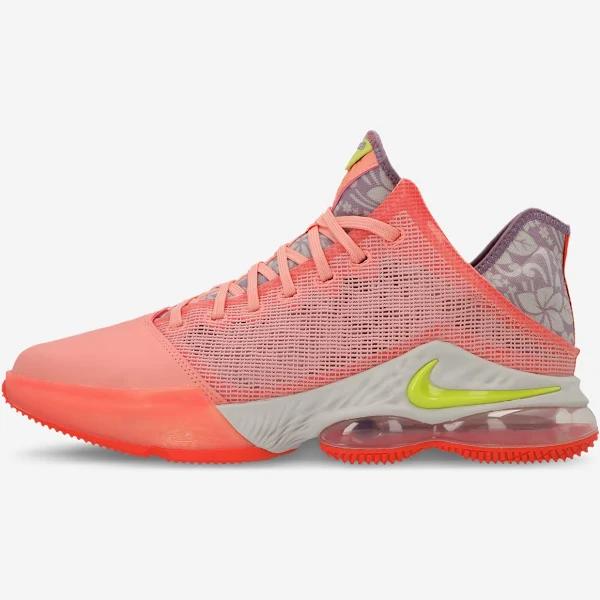 Nike LeBron 19 Low 'Hawaii' Sneakers | Pink | Men's Size 9.5