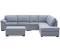 Rumpus - Fabric Corner Suite Left-Hand Facing Chaise with Sofa Bed by Amart Furniture