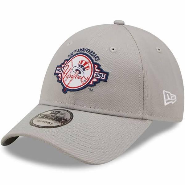 New Era 9forty Anniversary Yankees Grey Cap