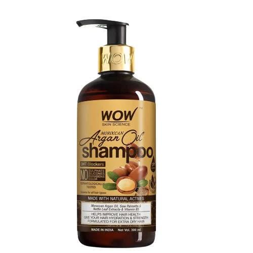 Wow Skin Science Moroccan Argan Oil Shampoo - 300 ml