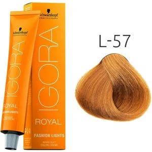 Schwarzkopf Igora Royal Lights L-57 Demi-Permanent Color Creme 60ml