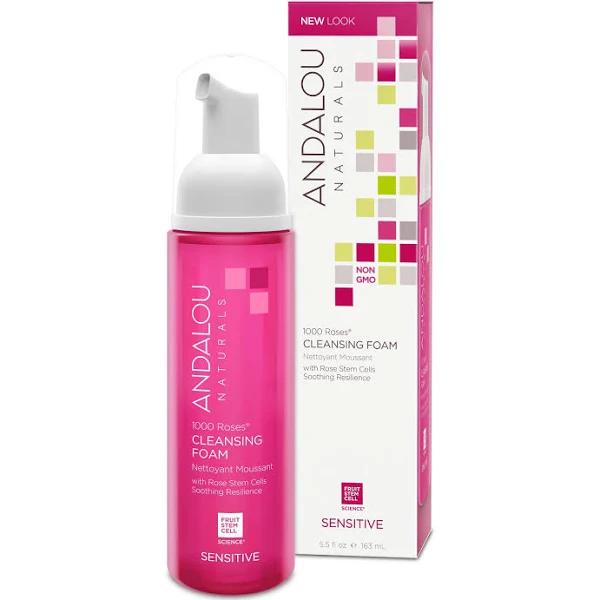 Andalou Naturals 1000 Roses Cleansing Foam (163ml)