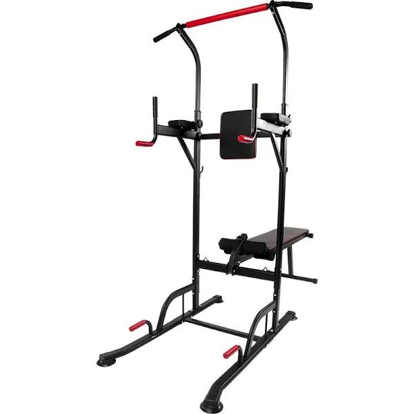 Power Tower Pull Up Weight Bench Dip Multi Station Chin Up Home Gym Equipment