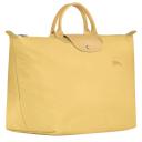 Longchamp Le Pliage S Green Canvas Travel Bag - Wheat in Wheat