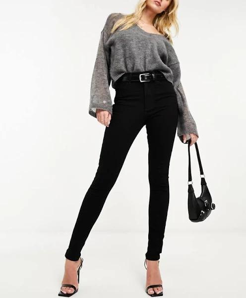 ASOS Design Skinny Jeans in Clean Black