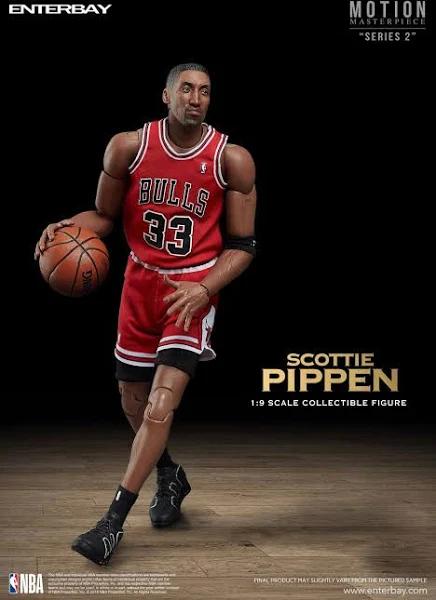 NBA Basketball - Scottie Pippen 1/9th Scale Action Figure | Enterbay