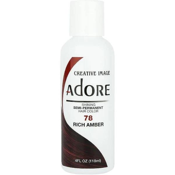 Adore Semi-Permanent Hair Color 78 Rich Amber 4 oz