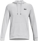 Under Armour Mens Armour Fleece Twist Hoodie Grey XL