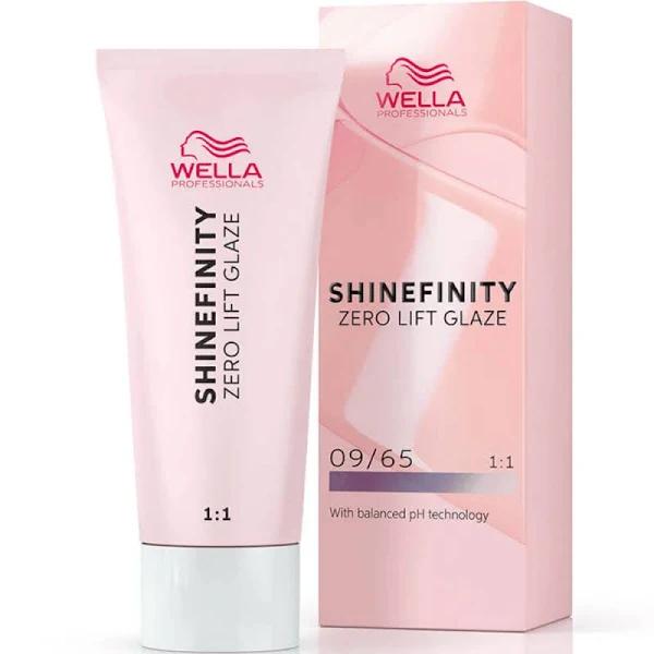 Wella Shinefinity Zero Lift Glaze - 09/65 Cool Pink Shimmer 60ml