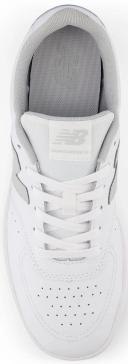 New Balance Unisex BB80 White/Grey - Size 9