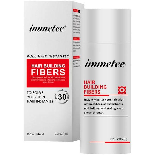 Immetee Hair Building Fibers Regrowth Your Hair Instantly 28g (Black)