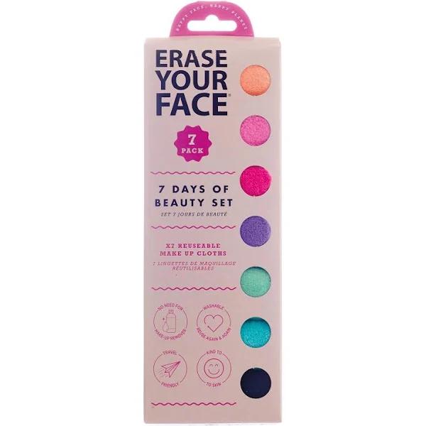 Danielle Erase Your Face 7 Makeup Removing Cloths - Brights