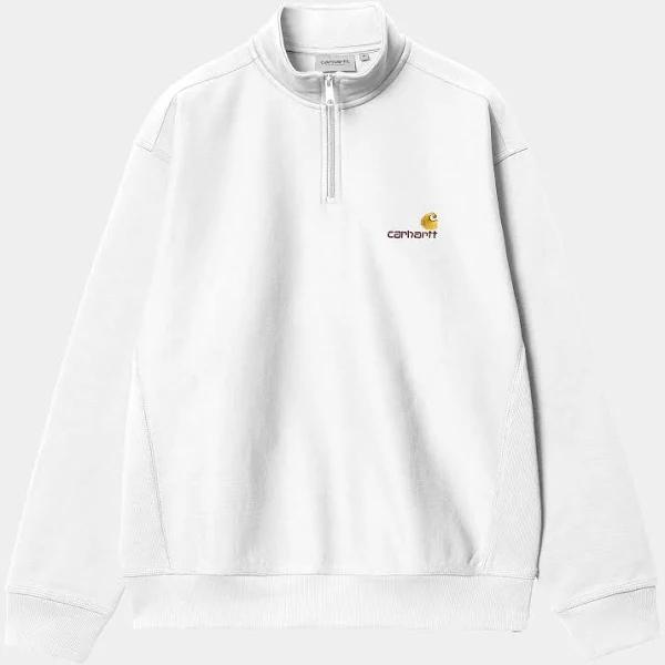 Carhartt Work In Progress American Script Sweatshirt Men White