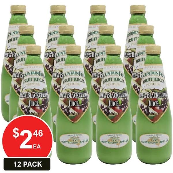 Mountain Fresh 400ml Apple Blackcurrant