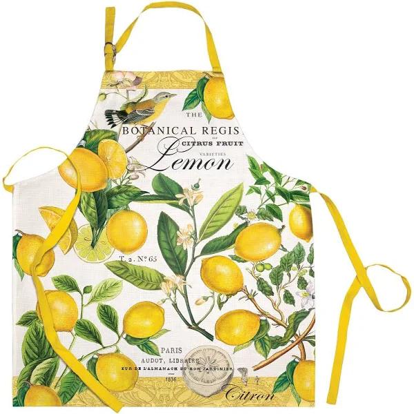 Michel Design Works Apron Lemon Basil