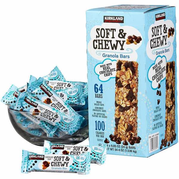 Kirkland Signature Soft & Chewy Granola Bar 64 x 24g