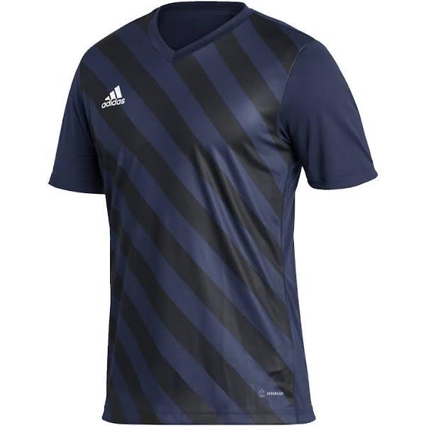 adidas-Entrada 22 Graphic Jersey-Men-Team Navy Blue 2 / Black-S