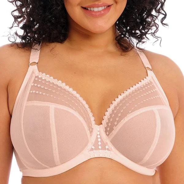 Elomi Matilda Underwired Plunge Bra - Pearl Blush - 20HH Pearl Blush