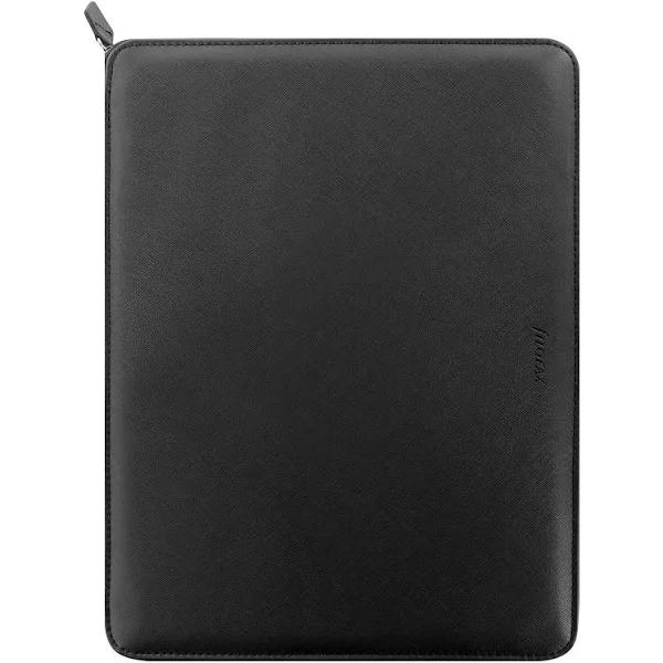 Filofax - Saffiano Zipped Portfolio A4 Black