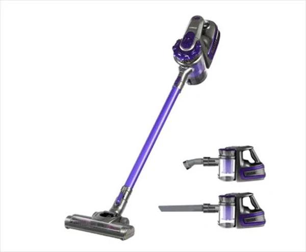 Devanti 150 Cordless Handheld Stick Vacuum Cleaner 2 Speed Purple and Grey