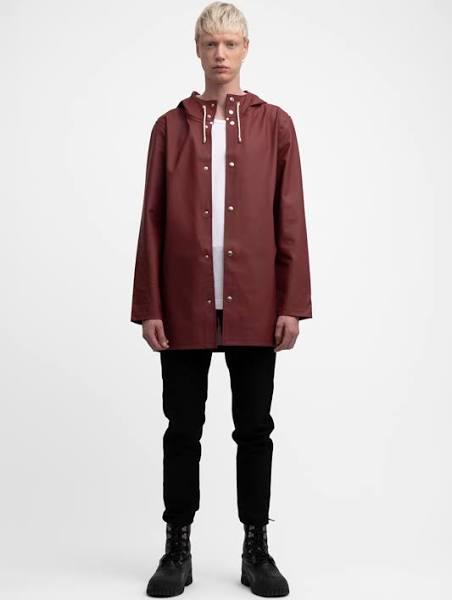 Stutterheim Stockholm Raincoat - Burgundy