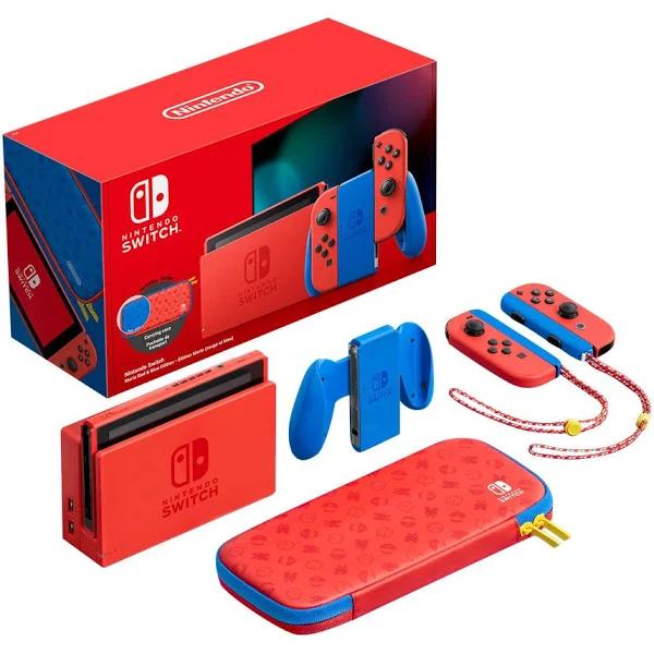 Nintendo Switch (Mario Red & Blue Edition)