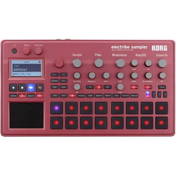 Korg Electribe 2 Sampler Red Music Production Station - Belfield Music