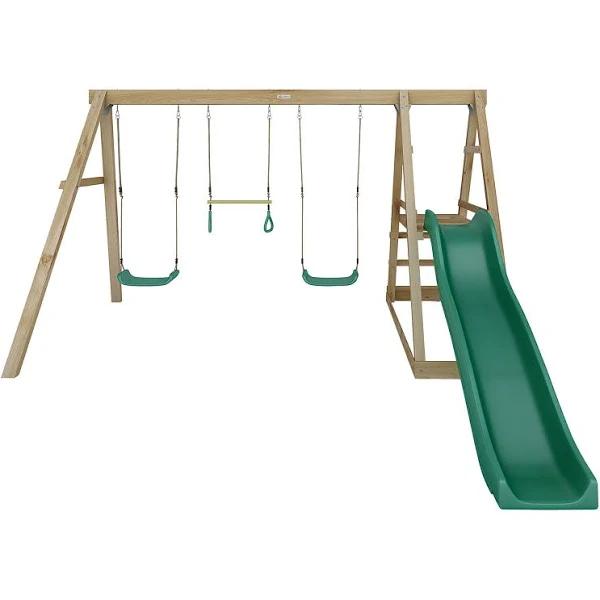 Lifespan Kids Winston 4-station Timber Swing Set with Slide