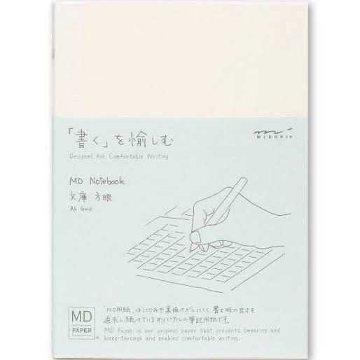 Midori MD Notebook - Grid - A6