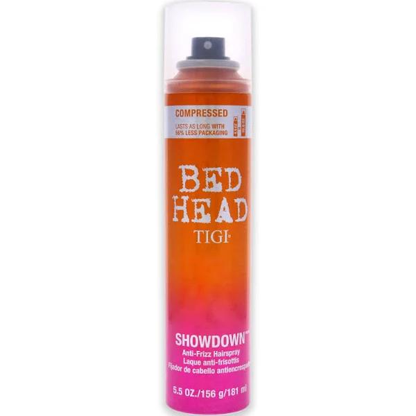 Bed Head Showdown Anti Frizz Hairspray for Unisex by Tigi 5.5 oz Hair Spray