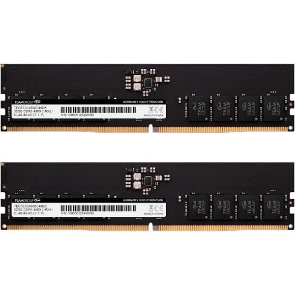 DIMM 64GB DDR5-4800 Kit, Memory Hardware/Electronic