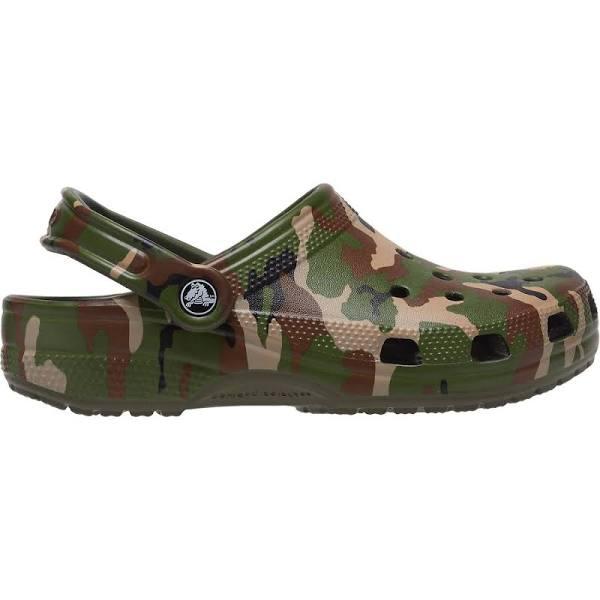 Crocs Classic Printed Camo Clog Army Green / Multi M13