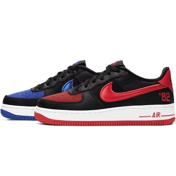 Nike Air Force 1 LV8 GS 'Black Chile Racer Blue' Youth Sneakers - Size 5.5