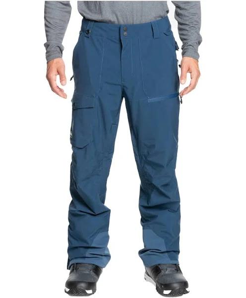 Quiksilver Utility Trousers Dark Blue - S