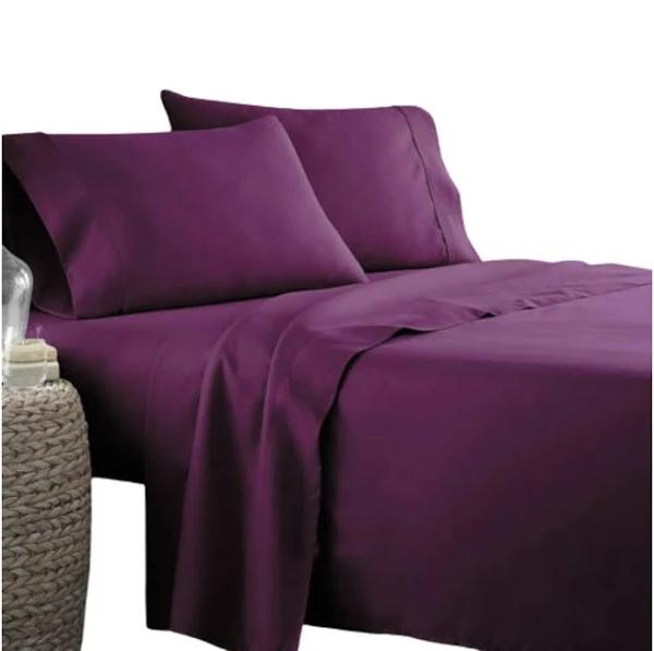 Purple 2000TC Egyptian Cotton Sheet Set