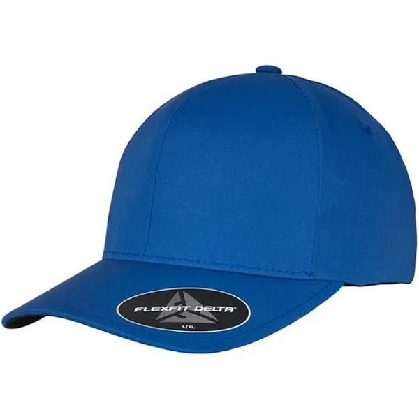 Yupoong Unisex Adult Flexfit Delta Baseball Cap Royal Blue L-XL