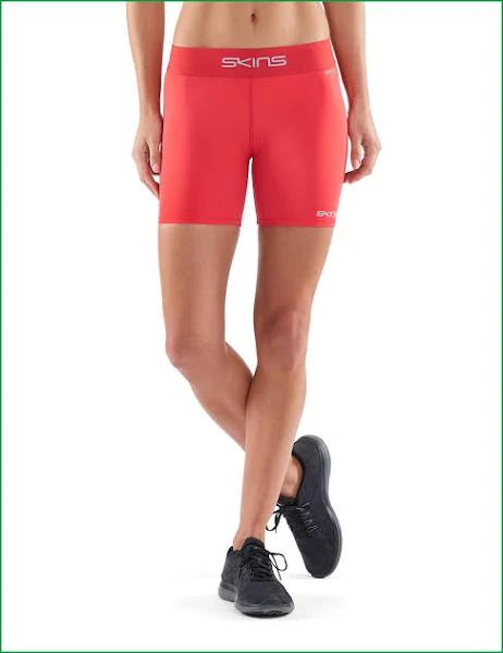 Skins Compression DNAmic Force Womens Half Tights Sport Activewear/Gym Red XS