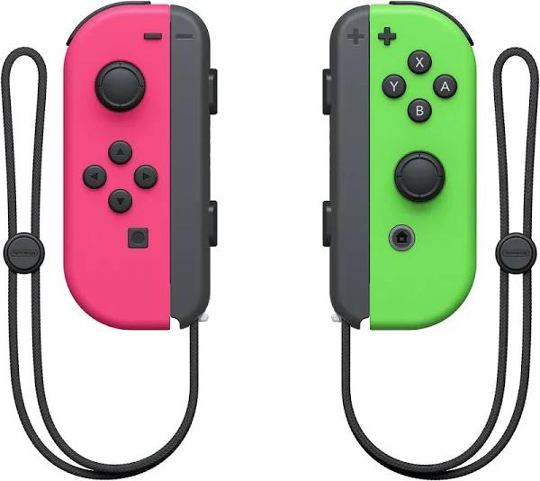 Nintendo Switch Joy-Con Controllers (Neon Green / Neon Pink)