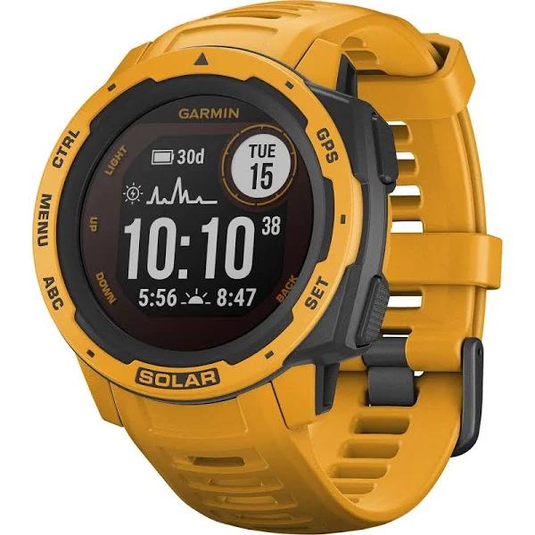 Garmin Instinct GPS Solar Watch - Sunburst