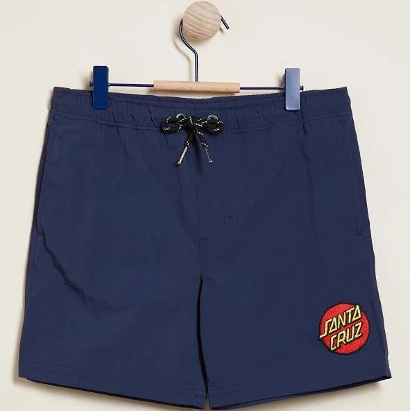 Santa Cruz | Kids Classic Dot Cruzier Elastic Waist Shorts 10