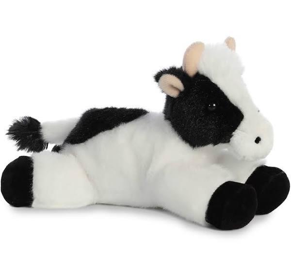 Aurora Plush Mini Moo Cow Flopsie 8"