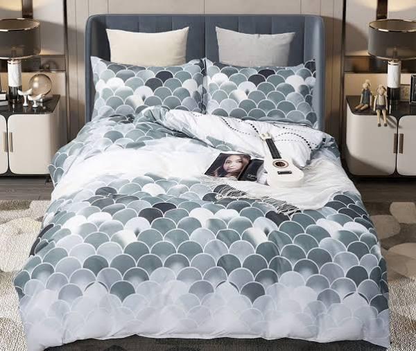 Fabric Fantastic Millie King Size Quilt/Doona/Duvet Cover Set