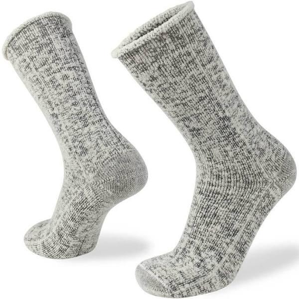 Wilderness Wear Merino Fleece Socks 12-15 / Black Marle