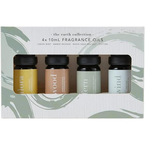 Kmart 4 Pack The Earth Collection Fragrance Oil