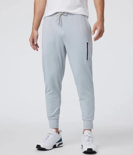 Men's Sunday Performance Jogger by Vuori | XS | Grey | Platinum Heather | Cozy