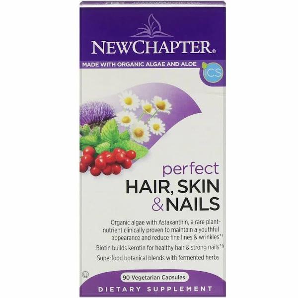 New Chapter Perfect Hair Skin & Nails 90 Vegetarian Capsules