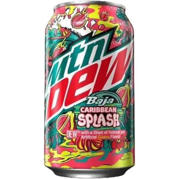 Mountain Dew Baja Caribbean Splash 355ml