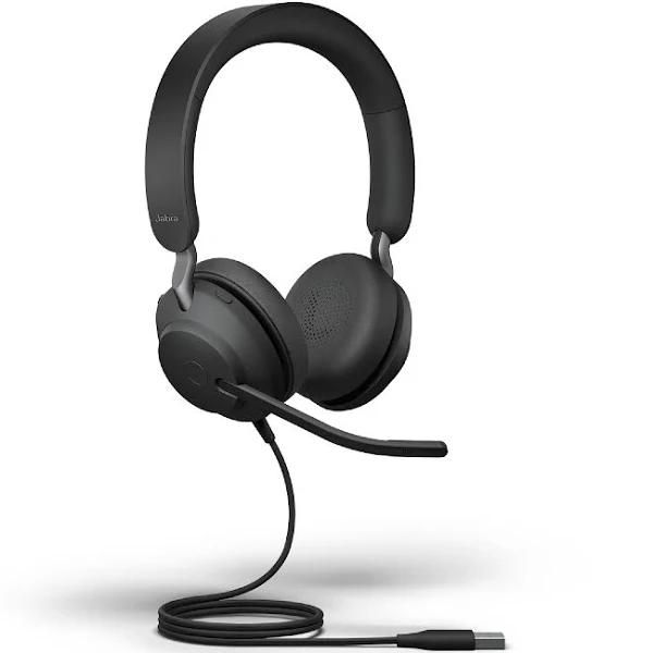 Jabra Evolve2 40 SE UC USB Stereo Business Headset, 24189-989-999