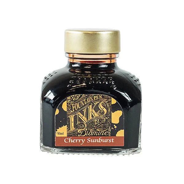 Diamine Ink - Cherry Sunburst (guitar) 80ml Bottle