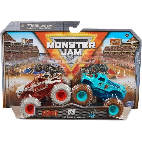 Monster Jam 2 Pack 1:64 Series 26 - Zombie VS Whiplash